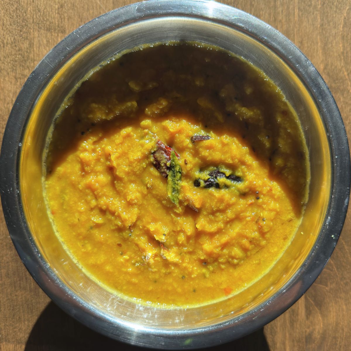 Tomato Pappu Tomato Dal – Andhra Style in a bowl