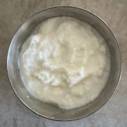 Homemade Yogurt in a bowl